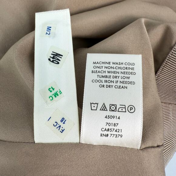 Ann Taylor Gold Sequin A-line Skirt Women, Size 4 - Picture 9 of 10